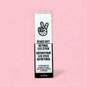 Peace Out Retinol Eye Stick NIB 8g